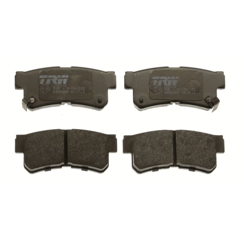 TRW Bremsbelagsatz, Scheibenbremse GDB3258