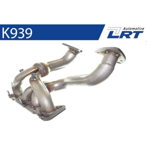 LRT Krümmer, Abgasanlage K939