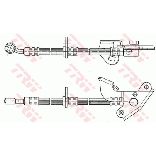 TRW Bremsschlauch PHD583