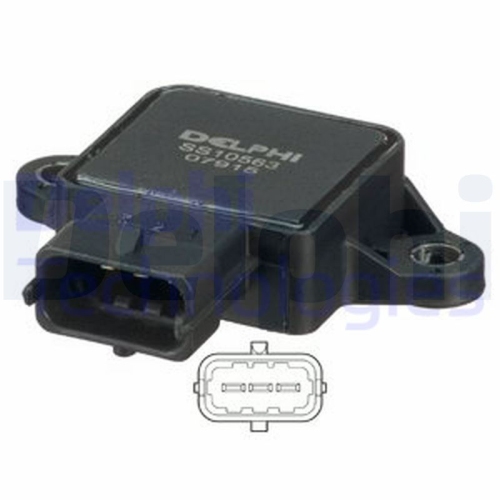 DELPHI Sensor, Drosselklappenstellung SS10563-12B1