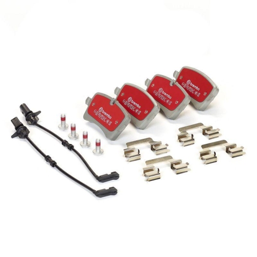 BREMBO Bremsbelagsatz, Scheibenbremse XTRA LINE - Ceramic P85119NX