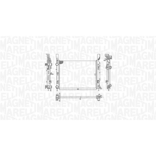 MAGNETI MARELLI K&uuml;hler, Motork&uuml;hlung 350213142600