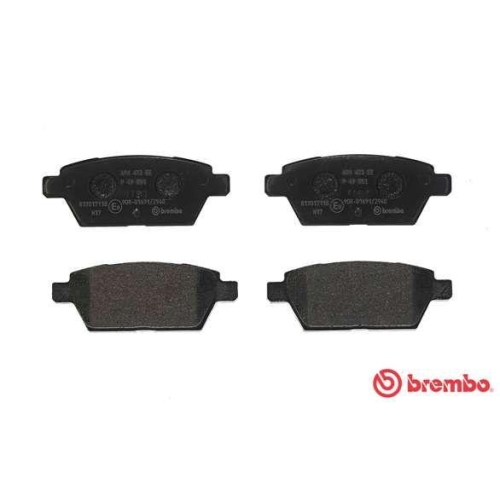 BREMBO Bremsbelagsatz, Scheibenbremse PRIME LINE P 49 051