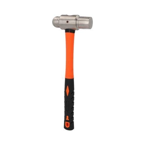 EDELSTAHL Schlosserhammer mit Fiberglasstiel, 910g KS TOOLS 964.2105