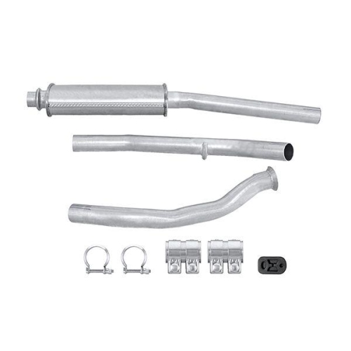 HELLA Mittelschalld&auml;mpfer Easy2Fit &ndash; PARTNERED with Faurecia 8LC 366 025-091