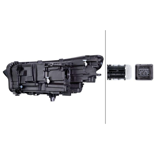 HELLA Hauptscheinwerfer 1EX 015 368-121