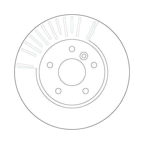 TRW Bremsscheibe TRW SINGLE DF4194S
