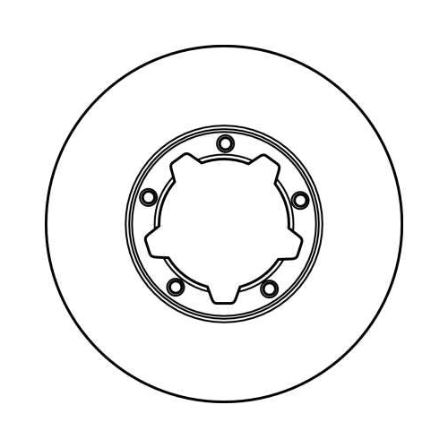 TRW Bremsscheibe DF2001