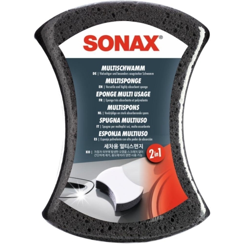 SONAX 2 in 1 Multischwamm Auto Schwamm 428000 Insektenschwamm Autowäsche
