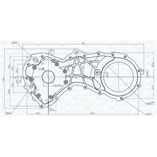 MAGNETI MARELLI &Ouml;lpumpe 351516000050