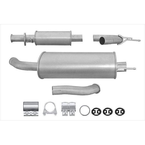 HELLA Endschalld&auml;mpfer Easy2Fit &ndash; PARTNERED with Faurecia 8LD 366 027-631