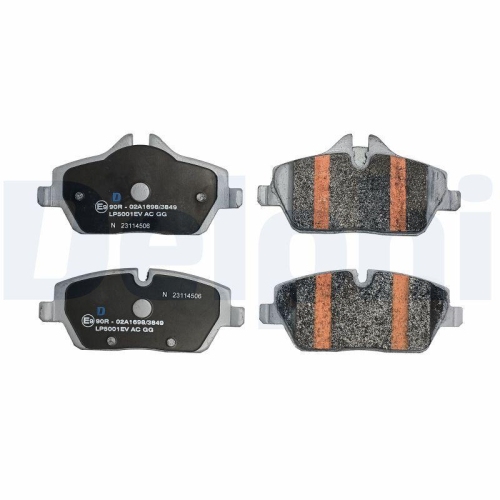 DELPHI Bremsbelagsatz, Scheibenbremse LP5001EV