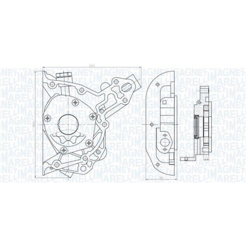 MAGNETI MARELLI &Ouml;lpumpe 351516000025