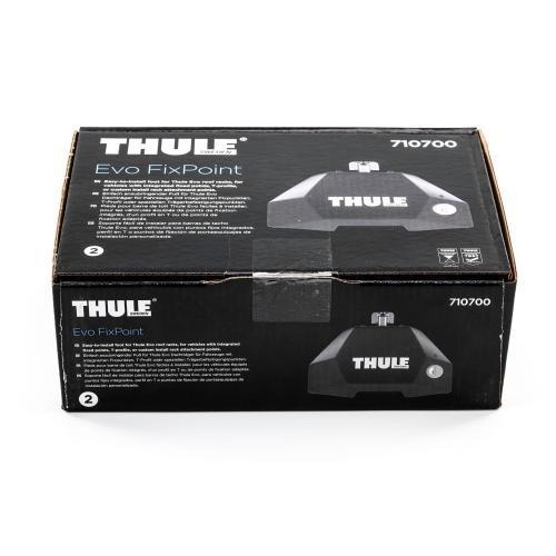 B-Ware THULE 7107 Evo Fixpoint Fu&szlig;satz f&uuml;r Fahrzeuge mit Fixpunkten 710700