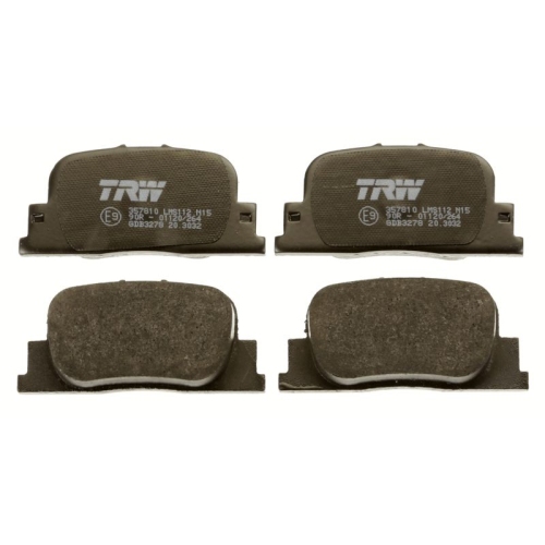 TRW Bremsbelagsatz, Scheibenbremse GDB3278