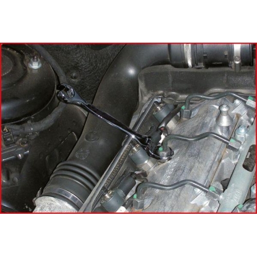 CHROMEplus Offener Doppel-Ringschl&uuml;ssel mit Gelenk, 19mm KS TOOLS 518.0389