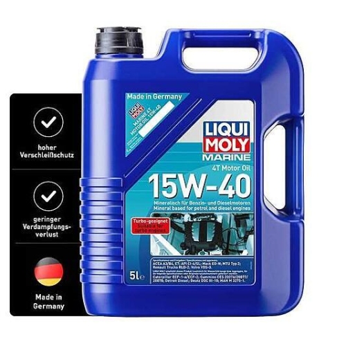 Liqui Moly Marine 4T Motoröl 15W-40 5-Liter - Art.Nr. 25016