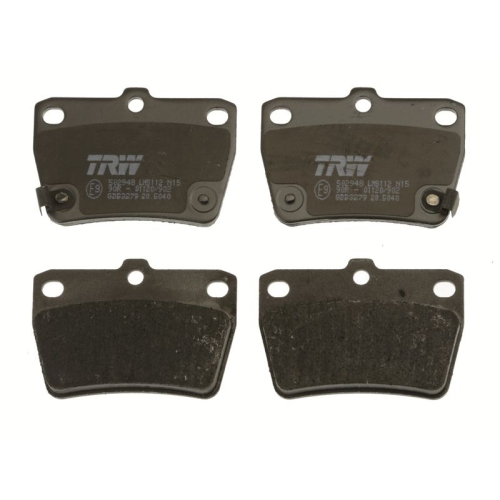 TRW Bremsbelagsatz, Scheibenbremse COTEC GDB3279