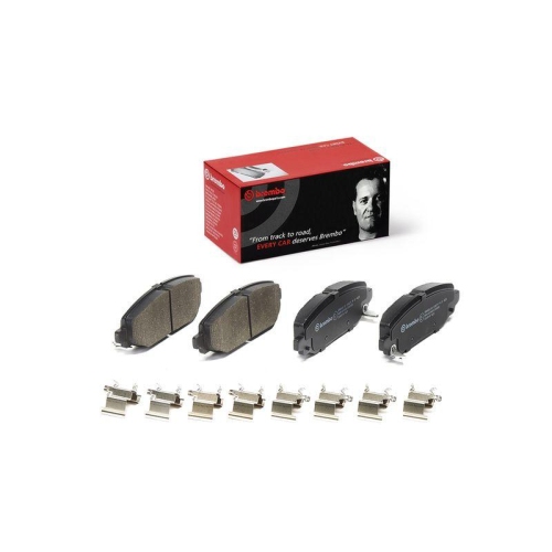 BREMBO Bremsbelagsatz, Scheibenbremse PRIME LINE P 37 025