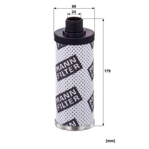 MANN-FILTER Filter, Arbeitshydraulik HD 7013