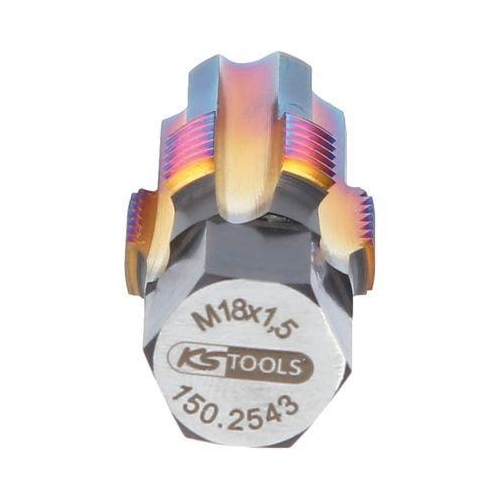 Gewindeschneider mit Führungsbolzen für Lambdasonden, M18x1,5 KS TOOLS 150.2543