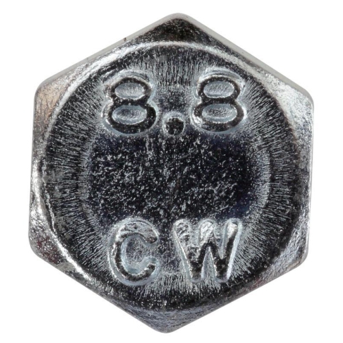 50 St&uuml;ck Gewindeschrauben 8.8 Sechskantkopf, verzinkt, DIN 933 5 X 25 SWG