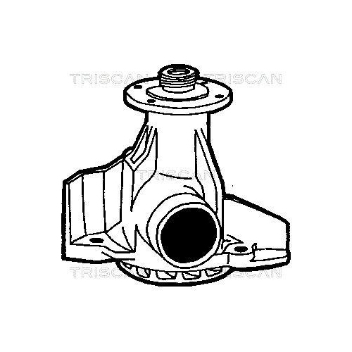 TRISCAN Wasserpumpe, Motork&uuml;hlung 8600 11888