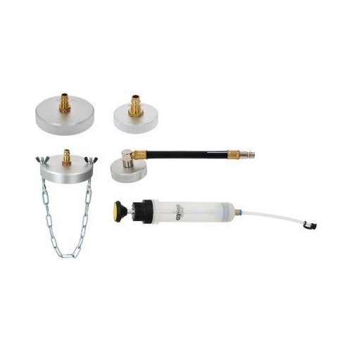 Universal-Adapter-Satz zur Bremsentl&uuml;ftung mit Handpumpe 5-tlg KS TOOLS 160.0785