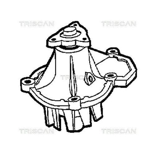 TRISCAN Wasserpumpe, Motork&uuml;hlung 8600 14003