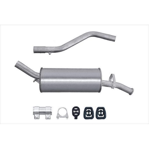 HELLA Endschalld&auml;mpfer Easy2Fit &ndash; PARTNERED with Faurecia 8LD 366 028-711