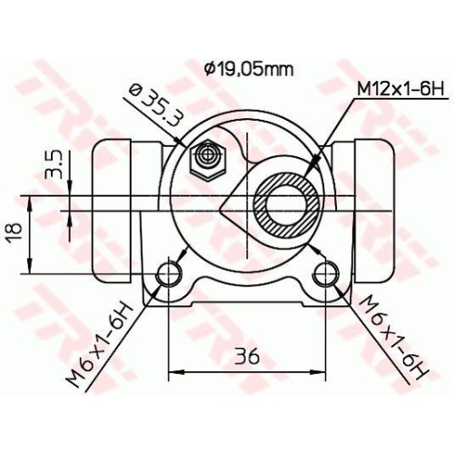 TRW Radbremszylinder