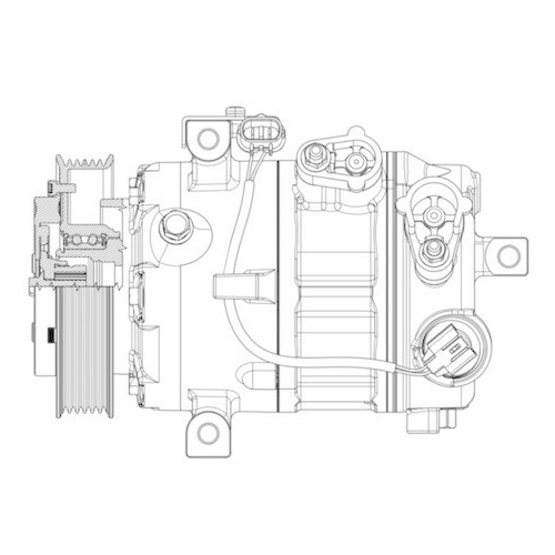 MAHLE Kompressor, Klimaanlage BEHR *** PREMIUM LINE *** ACP 637 000P