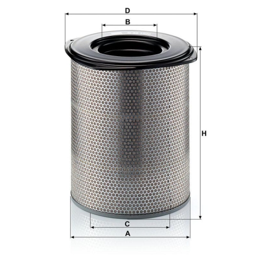MANN-FILTER Luftfilter C 32 1500