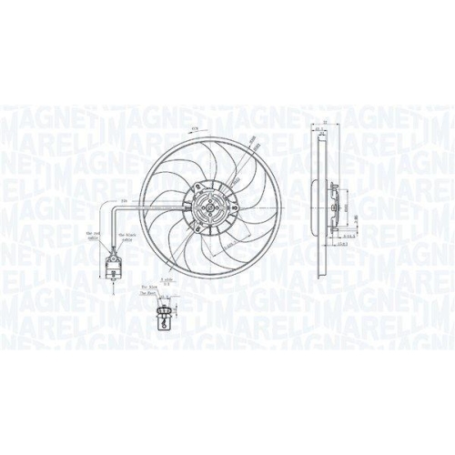 MAGNETI MARELLI L&uuml;fter, Motork&uuml;hlung 069422712010