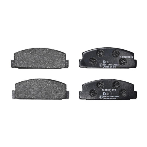 DELPHI Bremsbelagsatz, Scheibenbremse LP1766