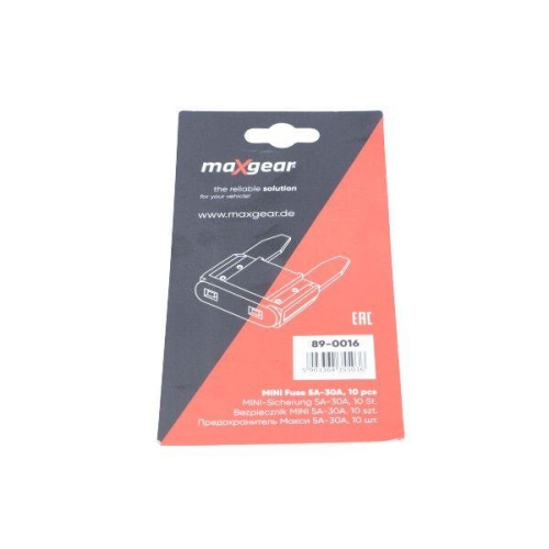 MAXGEAR Sicherungssatz 89-0016