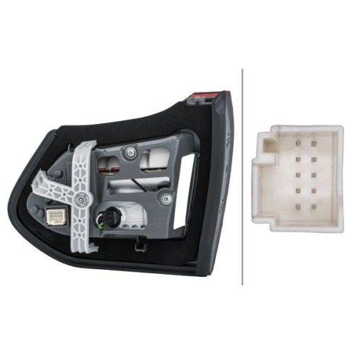 HELLA Heckleuchte 2TZ 354 875-131