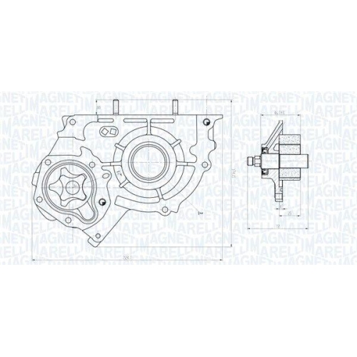 MAGNETI MARELLI &Ouml;lpumpe 351516000003