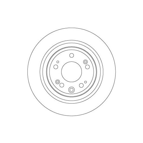 TRW Bremsscheibe DF6678