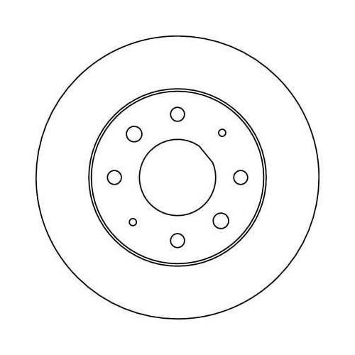 TRW Bremsscheibe DF4032