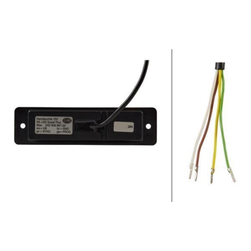 HELLA Blitz-Kennleuchte 2XD 008 997-201