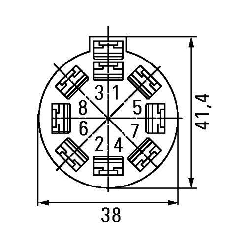 HELLA Stecker 8JA 500 431-002