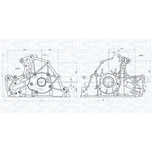 MAGNETI MARELLI Ölpumpe 351516000079