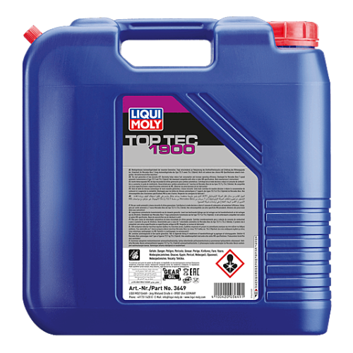 Liqui Moly Top Tec ATF 1900 Automatikgetriebe&ouml;l MB 236.15 - 20 Liter - 3649