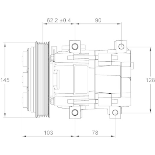 MAHLE Kompressor, Klimaanlage BEHR *** PREMIUM LINE *** ACP 843 000P