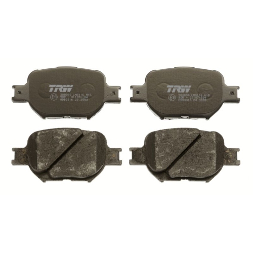 TRW Bremsbelagsatz, Scheibenbremse COTEC GDB3316