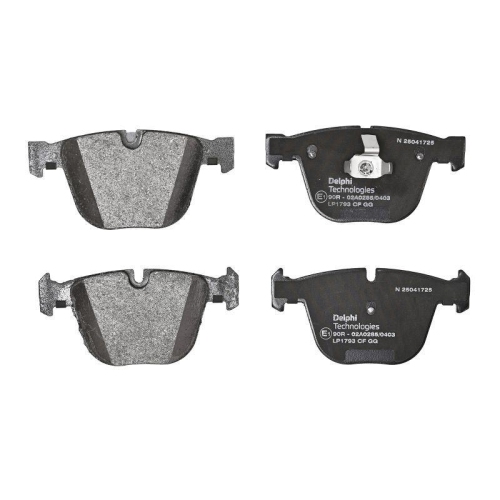 DELPHI Bremsbelagsatz, Scheibenbremse LP1793
