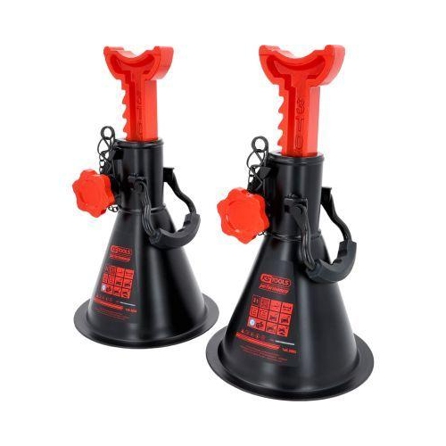 KS TOOLS performance Unterstellbock, 3 t, paarweise, massive Stahlkonstruktion