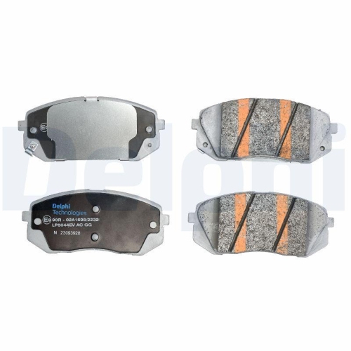 DELPHI Bremsbelagsatz, Scheibenbremse LP5044EV