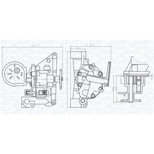MAGNETI MARELLI &Ouml;lpumpe 351516000076